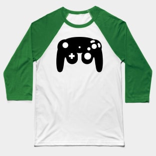 GameCube Controller - black Baseball T-Shirt